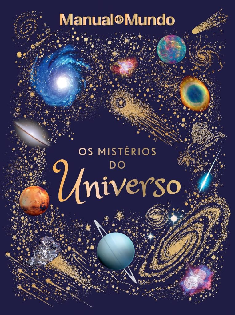 capa do livro mostrando uma pequena parte do universo