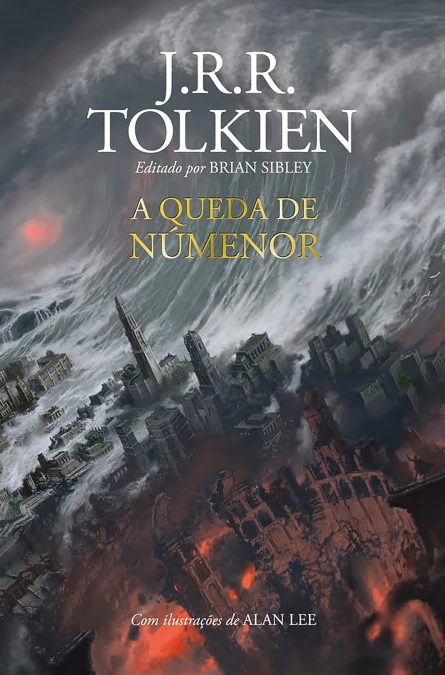 A Queda de Númenor: J.R.R. Tolkien | Exame do Livro 1 capa livro de J.R.R. Tolkien